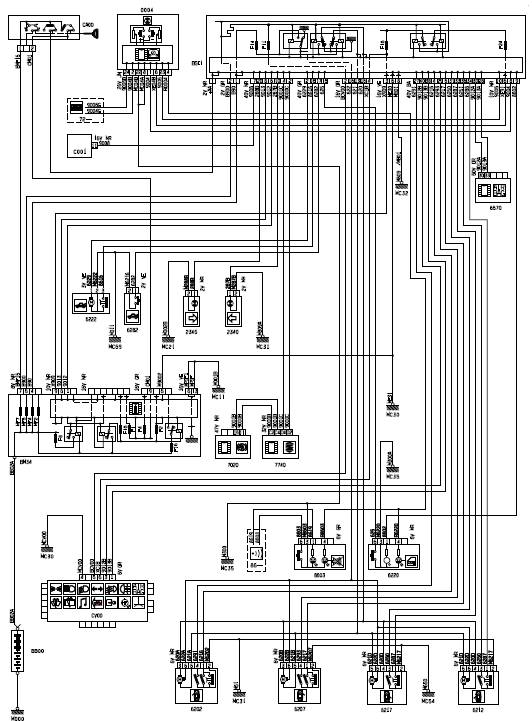 Schema electrique super condamnation